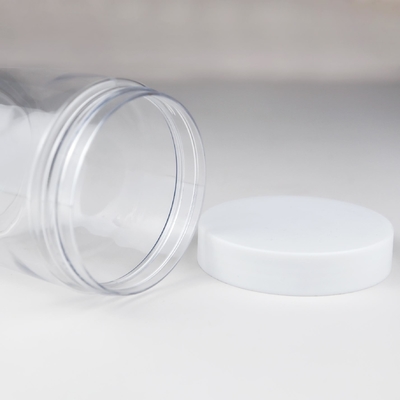 Populer Makanan Kelas bening PET Plastik Botol dengan sekrup LIDS