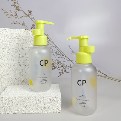 Botol Shampoo Bottom Bundaran Kemasan Pencet Botol Mandi Minyak Botol Plastik Cuci dan Shower Gel Botol