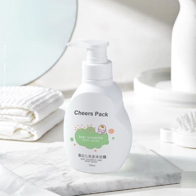 350ml Botol Pompa Buang Plastik untuk Kosmetik Botol Buang Plastik Pompa Buang kosong Botol Buang Mewah