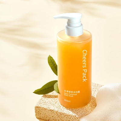 Fashion Mewah 400ml Custom Oval PET Botol Kemasan untuk minyak penghilang riasan