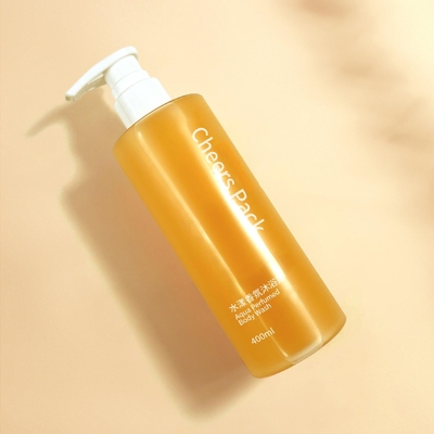 Fashion Mewah 400ml Custom Oval PET Botol Kemasan untuk minyak penghilang riasan