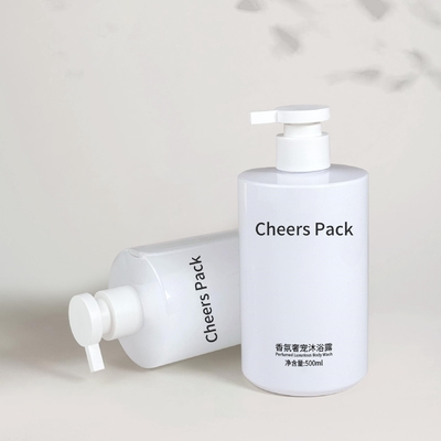 Logo kustom Kosmetik Kemasan Botol Lotion 210ml 350ml 500ml Perawatan Kulit Kemasan Botol Lotion