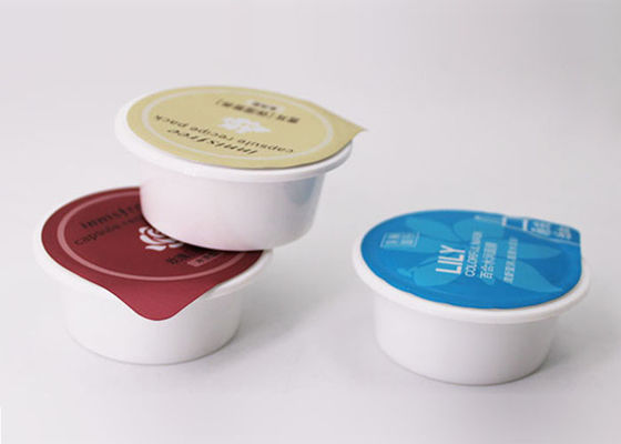 Paket Granule Kapsul Resep Kapsul / Cangkir Wadah Plastik Dengan Film Sealing