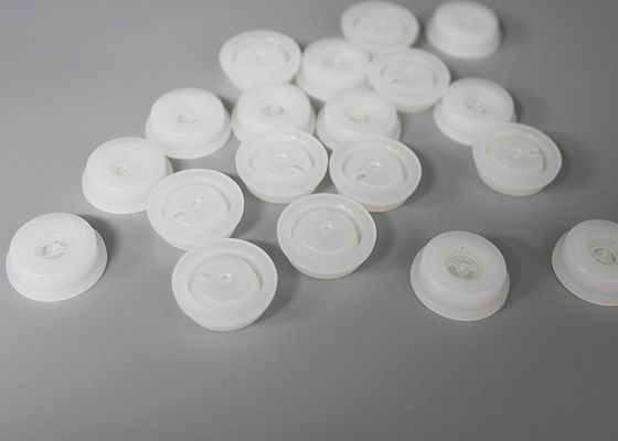Moistureproof Small Plastic One Way Valve Untuk Makanan Dan Snack Bag 5.7mm Tinggi