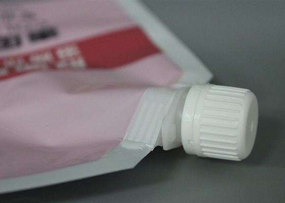 PE Resep Kapsul Plastik Spout Caps Diameter 16mm Layanan OEM