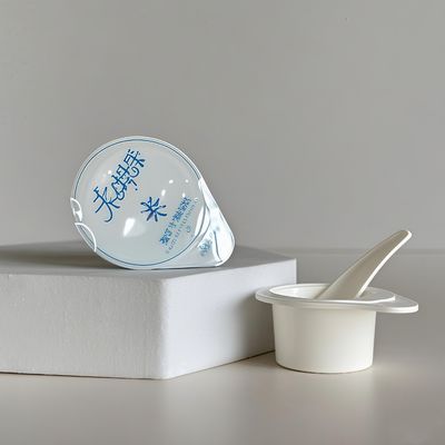 12ml PP Cosmetic Cups dengan Tutup Foil Aluminium untuk Lotion Krim