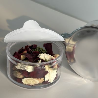 30ml PP/PS Plastic Cup dengan Tutup Aluminium Foil untuk Kemasan Makanan