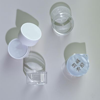 30ml PP/PS Plastic Cup dengan Tutup Aluminium Foil untuk Kemasan Makanan