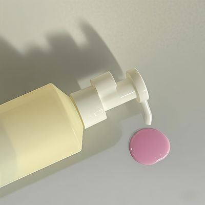 Botol Pompa Losion Berbentuk Silinder PET 300ml-500ml untuk Pengemasan Kosmetik dengan Cetakan Logo yang Dapat Disesuaikan