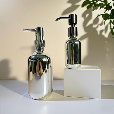 Botol PET mewah dengan kapasitas 100ml dan bentuk bom untuk perawatan rambut Perawatan kulit Serum Shampoo Cuci tubuh Krim wajah