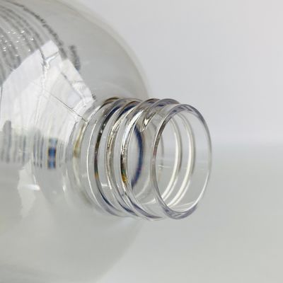 Botol Losion Silinder Plastik PET Cetak Kustom dengan Tutup Flip Top untuk Sampo dan Sabun Mandi