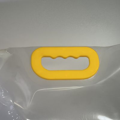 Portable and Large Capacity PP Rice Bag with Plastic Handle Convenient Buckle Design