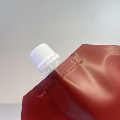 15mm PE Plastik Food Grade Portable dan awet Spout Lid untuk kemasan sampo Spouted Bags Safe Rim