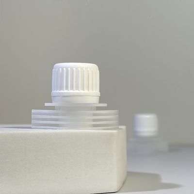 Portable dan awet 16mm PE Plastik Screw Cap dengan Flip Top Spout Lids Food Grade Safe Rim untuk Minuman Fleksibel Packaging