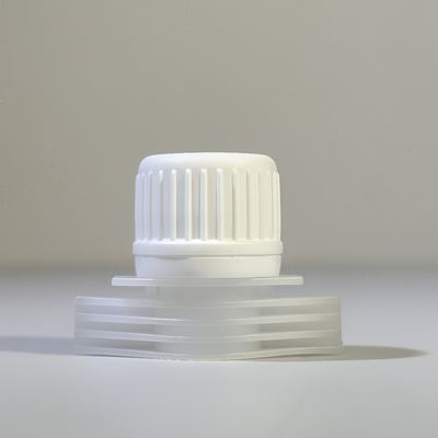 Portable dan awet 16mm PE Plastik Screw Cap dengan Flip Top Spout Lids Food Grade Safe Rim untuk Minuman Fleksibel Packaging