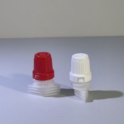 Portable dan tahan lama 12mm PE Plastik Screw Cap Food Grade Safe Rim untuk Shampoo untuk Fleksibel Kemasan Tutup tutup botol