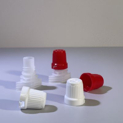 Portable dan tahan lama 12mm PE Plastik Screw Cap Food Grade Safe Rim untuk Shampoo untuk Fleksibel Kemasan Tutup tutup botol