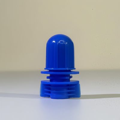 12mm Bullet Head Plastic PE Food Grade Portable Spout Cap untuk Shampoo Produk Kosmetik Kemasan Screw Cap untuk Pocket Spouted