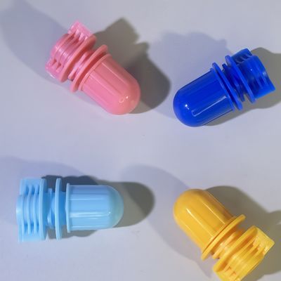 12mm Bullet Head Plastic PE Food Grade Portable Spout Cap untuk Shampoo Produk Kosmetik Kemasan Screw Cap untuk Pocket Spouted