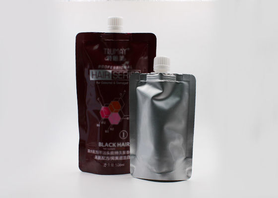 200ml Untuk 1KG Liquid Spout Bags / Water Pouch Dengan Tutup Spout CMYK Color