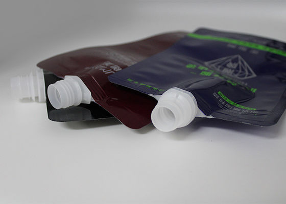 Aluminium Foil Liquid Spout Bags Untuk Kemasan Cairan Sabun Ketebalan 200um