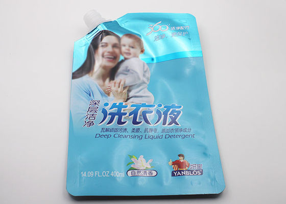 Beragam Pouch Bag Liquid Field Dengan Kapasitas Spout Cap 250ML Printing Customized Logo
