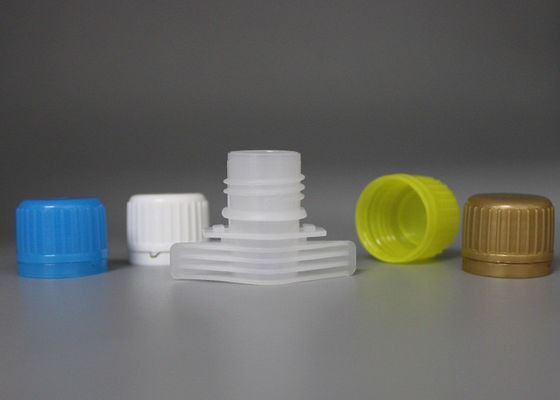 16mm Plastik Spout Caps PE Food Grade Material Untuk Paket Masker Rambut