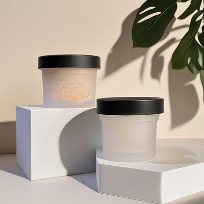 Grade makanan 50-120ml Plastik PP Jar Bahan dasar hewan peliharaan untuk kosmetik krim lotion tubuh Snack Candy Cookie Jelly Storage susu