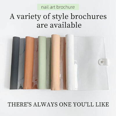 Papan Display Seni Kuku Magnetik Akrilik Lepas Pasang Profesional 120/180/240 Warna Gradasi Alat Plastik Padat untuk Ujung Gel Kuku