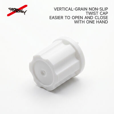 5mm X050 Plum Blossom Spout Cap Kebocoran-Bukti Industri Makanan Kelas PE Nozzle Cover untuk kosmetik Cairan isi ulang kantong kemasan