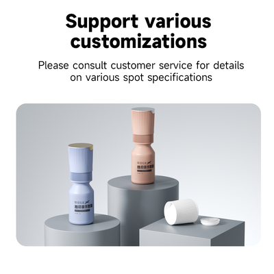 K2 Press on Water Powder Separation Cap PE Twist Top Powder Bottle Lid untuk Minuman Padat &amp; Suplemen Energi