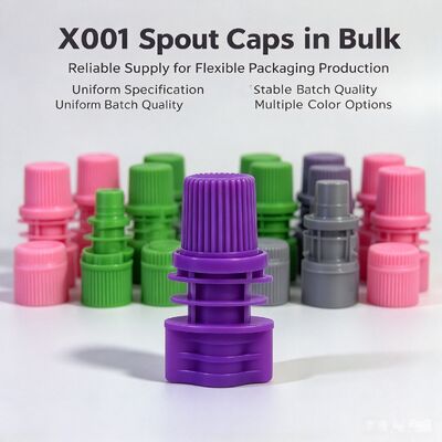 8.6mm Inner-Dia PE Plastic Screw Cap Portable dan tahan lama tutup tabung untuk tabung tabung
