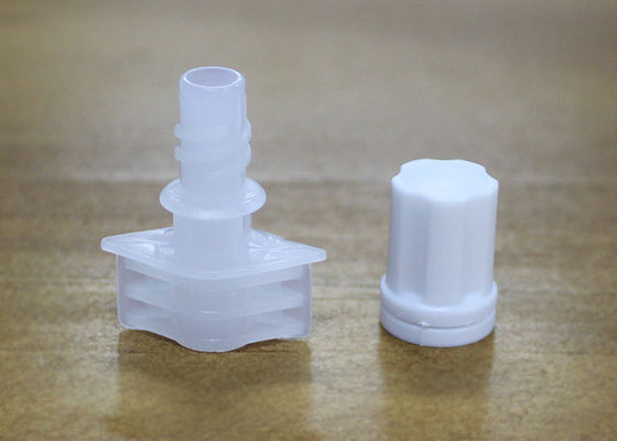 Little Fluidway 5mm Topi Cerat Plastik Dengan Tutup Berwarna-warni Untuk Tas Berlaminasi