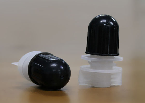 Putih Plastik Spout Screw Capping Caps Sealing On Deterjen Laundry