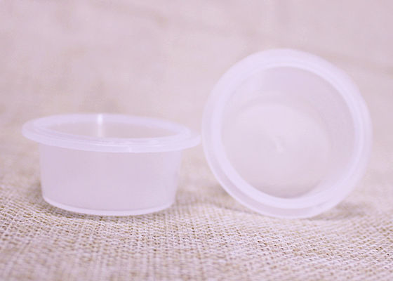 10g Kapsul Plastik Cup Dengan Aluminium Sealing Film Untuk Kemasan Mulut Bilas