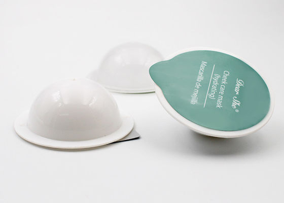 Masker Kecantikan Kecil Berwarna-warni Cangkang Berwarna-warni Cup Pack Bahan Plastik PP