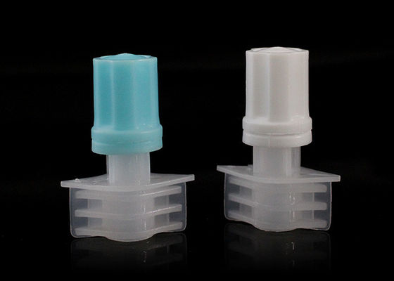 6.3mm Outer Dia Plastik Spout Screw Nozzle Caps Tekan Disegel Di Doypack