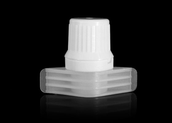 9.6mm / 10mm Non Spill Plastik Spout Caps Untuk Saus Jams Paket Spout Fleksibel
