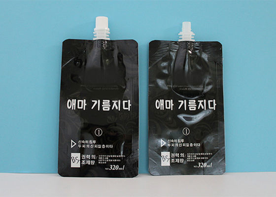 Compound Aluminium Foil Vacuum Spout Pouch Bag 10 Warna Pencetakan