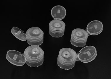 20 Di dalam Diameter Balik Top Tutup / Tutup Atas Sekrup Plastik Untuk Botol PET Bening