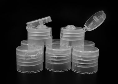 20 Di dalam Diameter Balik Top Tutup / Tutup Atas Sekrup Plastik Untuk Botol PET Bening