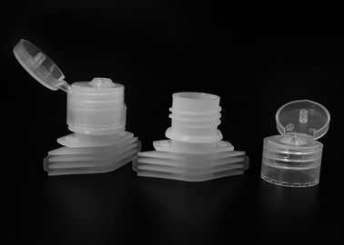 Nozzle Cerat Plastik 46.5mm Tutup Pengeluaran Atas Flip