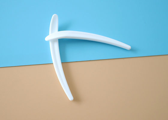 PP 64,8mm Krim Tanah liat wajah kosmetik Spatula Scoop Bunga Bud berbentuk