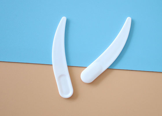 5 Lapisan Sendok Spatula Kosmetik Plastik 47.5mm Untuk Tutup Jar