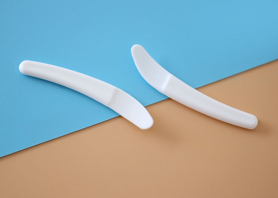 HDPP Plastik Kosmetik Spatula Scoop 49,7mm Panjang Lukisan Wajah Limbah