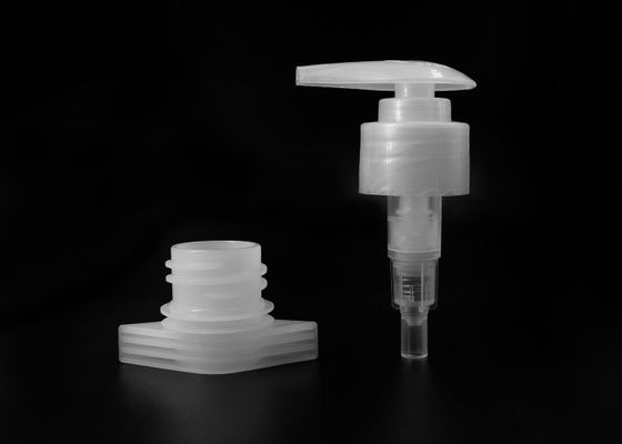 Sekrup Nozzle Cerat Plastik SGS Dengan Kepala Pompa Lotion Dia 28mm